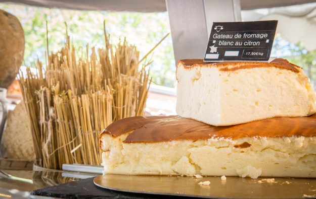 Présentation Gateau Fromage Blanc Citron