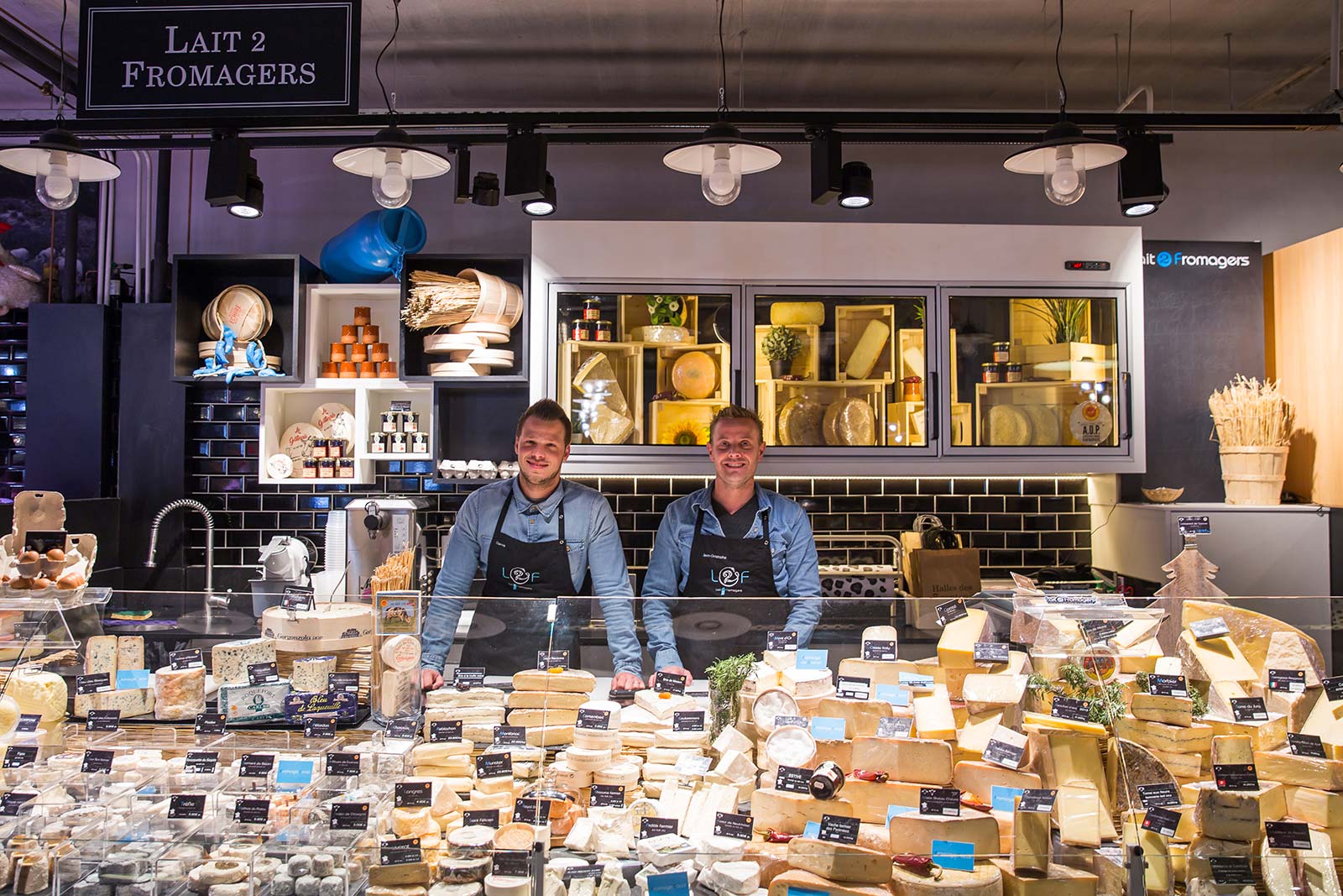 Jean-Christophe et Etienne de Lait2Fromagers